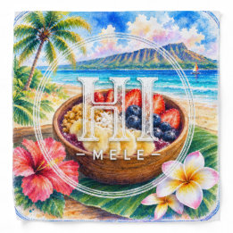 Support HIMELE Hawaiian Bandana Açaí Bowl