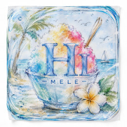 Support HIMELE Hawaiian Bandana Shave Ice