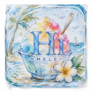 Support HIMELE Hawaiian Bandana Shave Ice