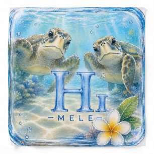 Support HIMELE Hawaiian Honu Sea Turtle Bandana