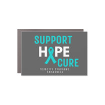 support hope cure Tourette Syndrome car magnet