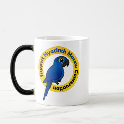 Support Hyacinth Macaw Conservation Morphing Mug