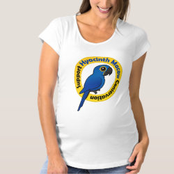 Support Hyacinth Macaw Conservation Maternity T-Shirt