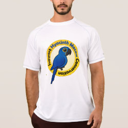 Support Hyacinth Macaw Conservation Men's Champion Double Dry Mesh T-Shirt