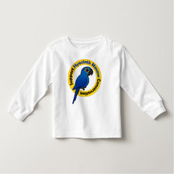 Support Hyacinth Macaw Conservation Toddler Long Sleeve T-Shirt