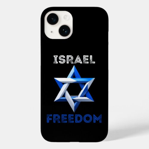 Support Israel freedom stand with israel Case_Mate iPhone 14 Case