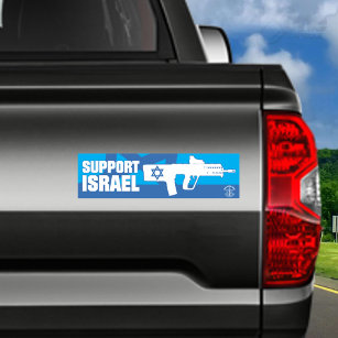 Support Israel - Gaza Hamas Conflict Bumper Sticker