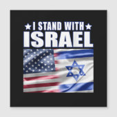 Support Israel I Stand with Israel (Front)