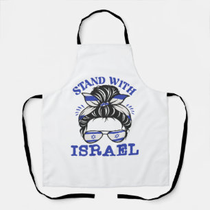 Support Israel - I Stand With Israel  Apron