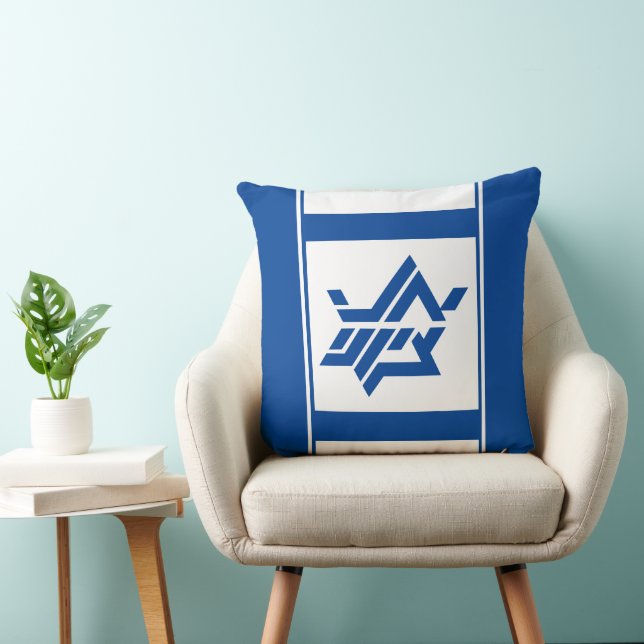 SUPPORT ISRAEL THROW PILLOW (Chair)
