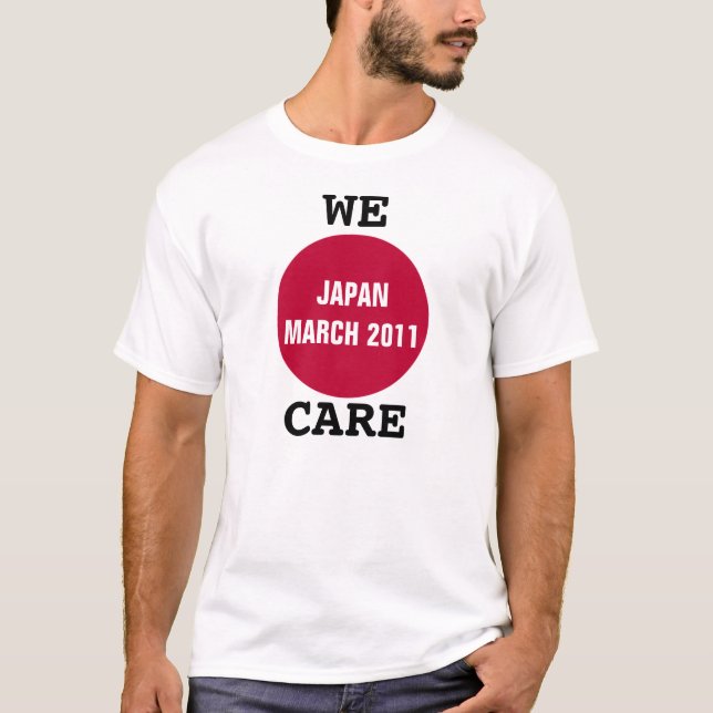 SUPPORT JAPAN T-Shirt (Front)