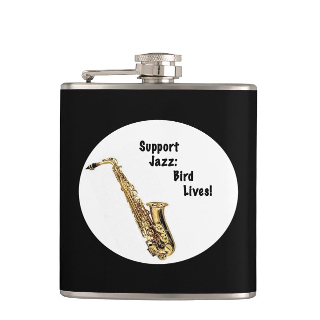 Support Jazz Flask (Front)