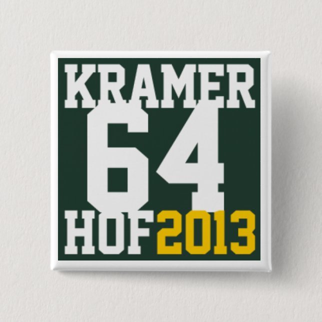 Support JerryKramer4HOF Button (Front)