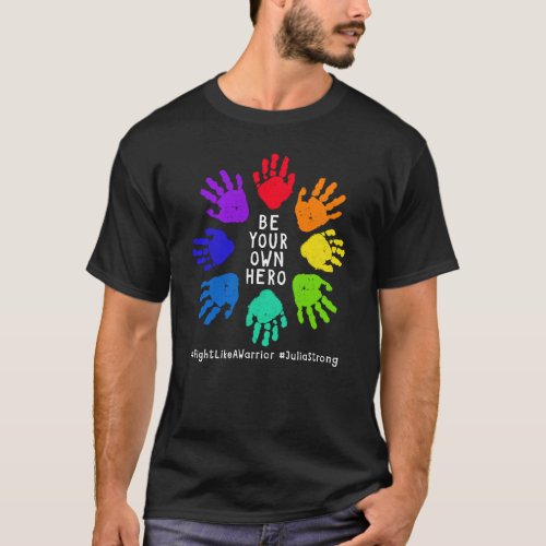Support Julias Fight  Handprints T_Shirt