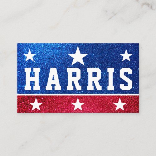 Support Kamala Harris 2024 Progress and Unity Business Card