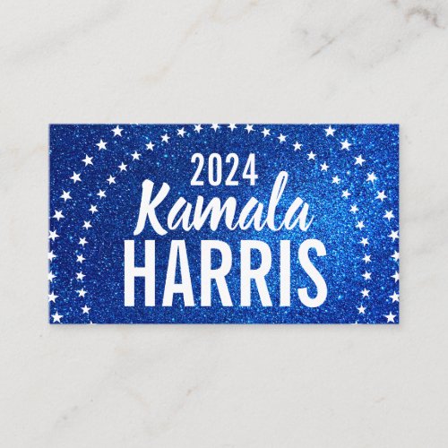 Support Kamala Harris 2024 Progress and Unity Business Card