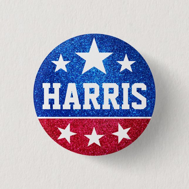 Support Kamala Harris 2024 Progress and Unity Button (Front)