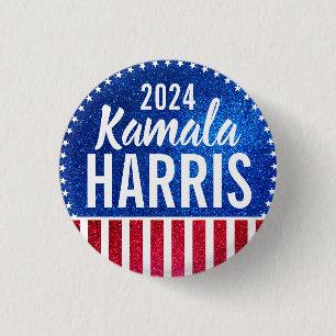 Support Kamala Harris 2024 Progress and Unity Button