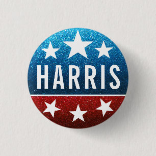 Support Kamala Harris 2024 Progress and Unity Button