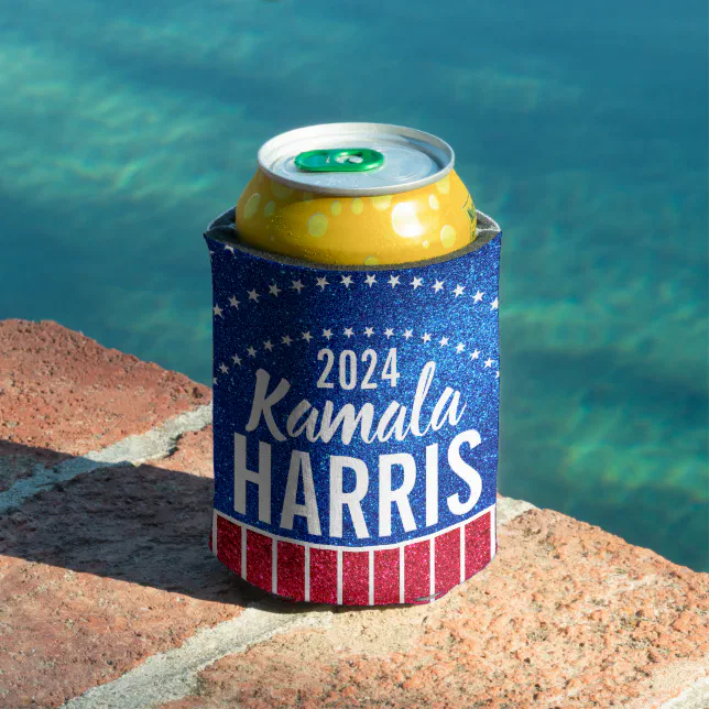 Support Kamala Harris 2024 Progress And Unity Can Cooler | Zazzle