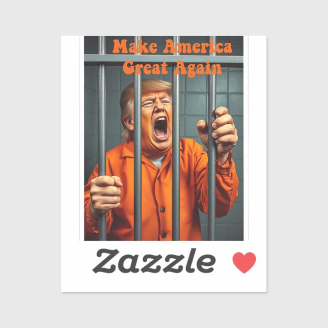 Support Kamala Walz Justice Trump Funny Satire  Sticker (Sheet)