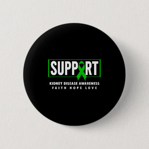 Support kidney disease awareness - kidney disease button