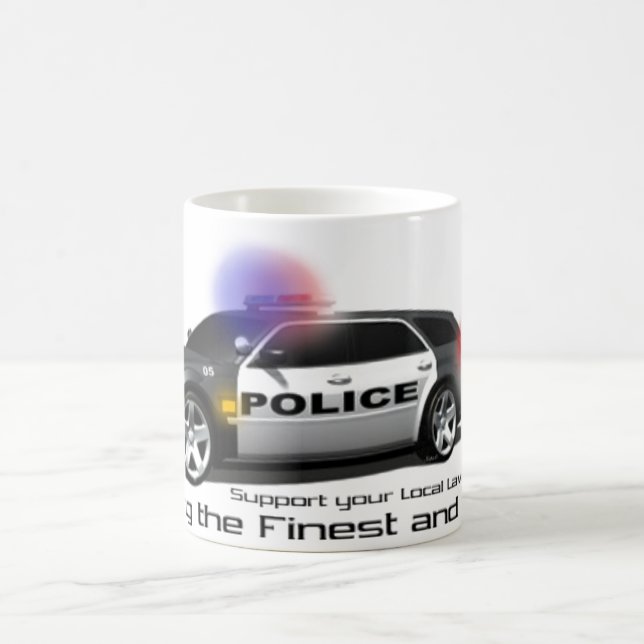 Support Law Enforcement Coffee Mug (Center)