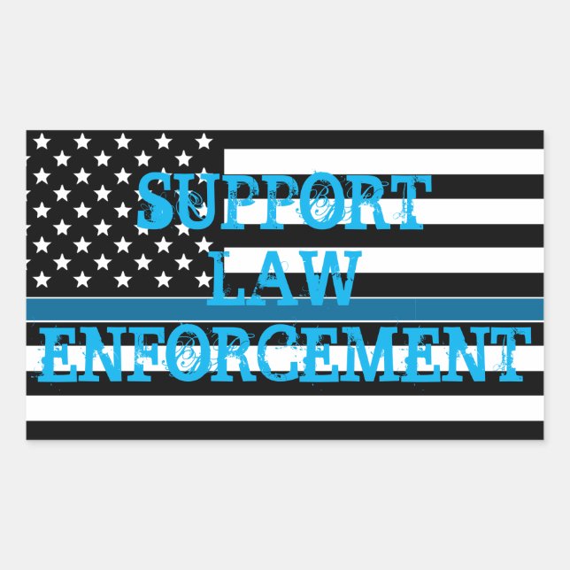 Support Law Enforcement Sticker (Front)
