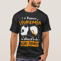 Support Leukemia Awareness Gifts T-Shirt