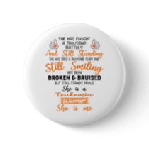 Support Leukemia Warrior Gifts Button