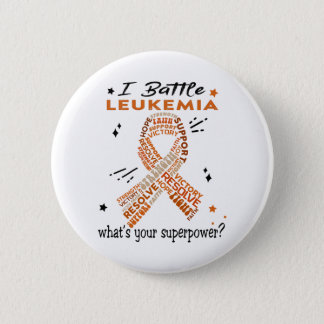 Support Leukemia Warrior Gifts Button