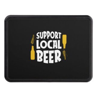 Support Local Beer Hitch Cover