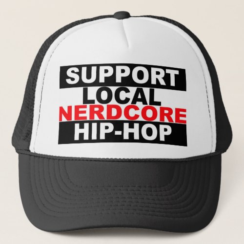 Support Local Nerdcore Hip_Hop Hat