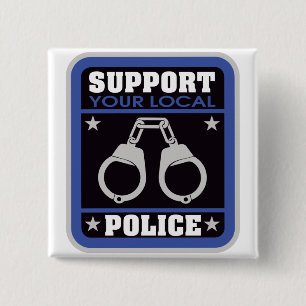 Support Local Police Button
