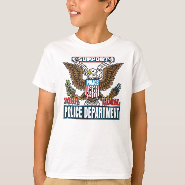 Support Local Police T-Shirt (Front)