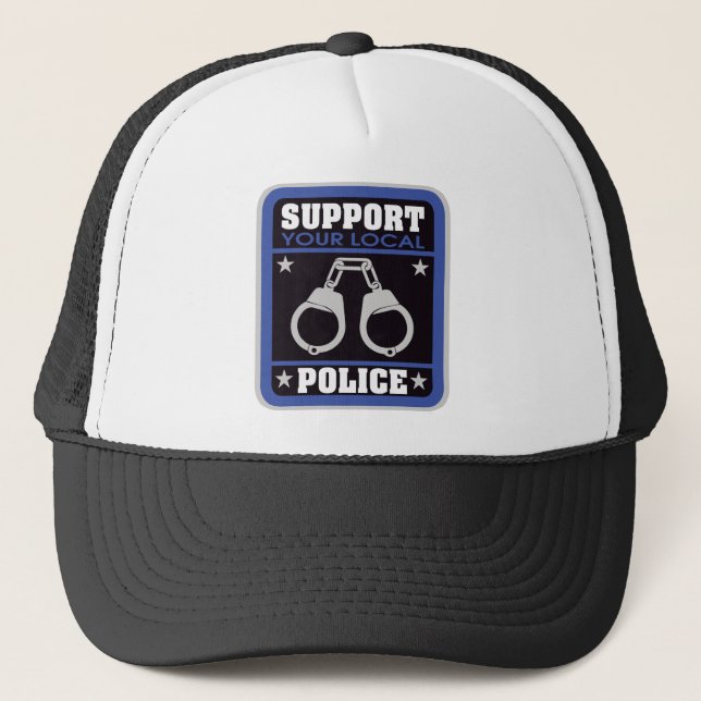Support Local Police Trucker Hat (Front)