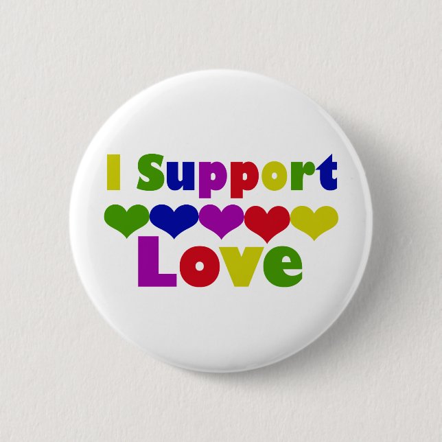 Support Love Button (Front)
