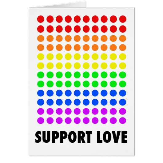 Support Love Cards (Front)