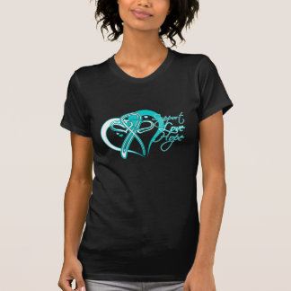 Support Love Hope - Cervical Cancer T-Shirt