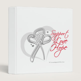 Support Love Hope - Lung Cancer Binder