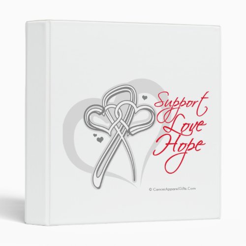 Support Love Hope _ Lung Cancer Binder