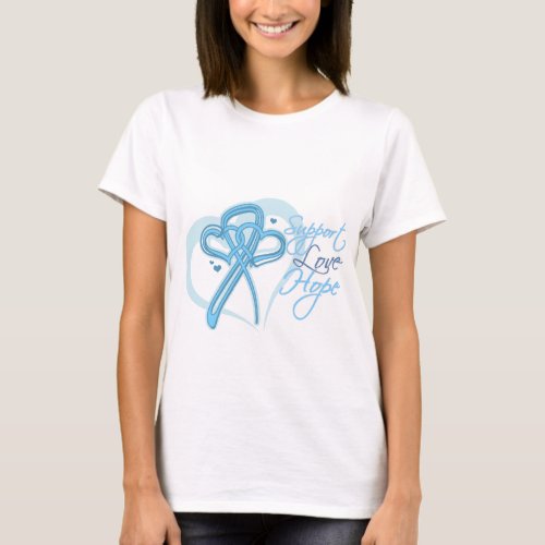 Support Love Hope _ Prostate Cancer T_Shirt