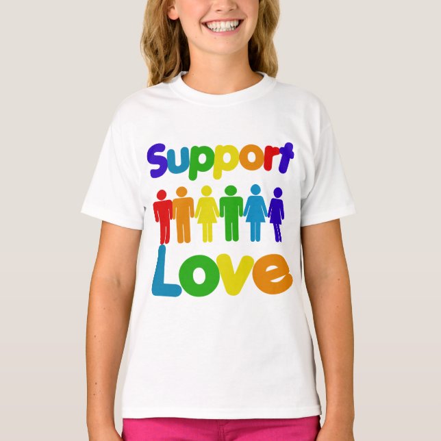 Support Love T-Shirt (Front)