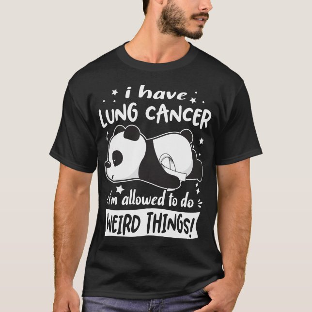 Support Lung Cancer Awareness Gifts T-Shirt (Front)