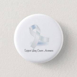 Support Lung Cancer Awareness - Round Button