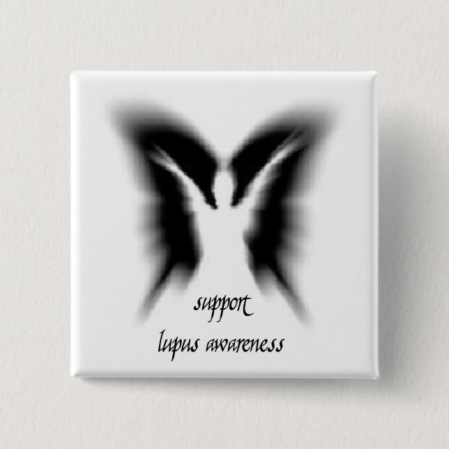 Support Lupus Awareness Button (Front)