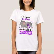 Support Lupus Awareness Ribbon Gifts T-Shirt