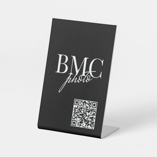 Support Marketing BMC Photo Art Pedestal Sign