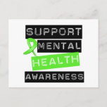 Support Mental Health Awareness Postcard