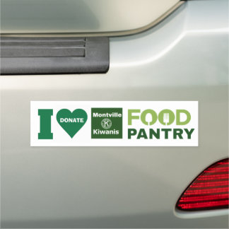 Support Montville Kiwanis Food Pantry Car Magnet